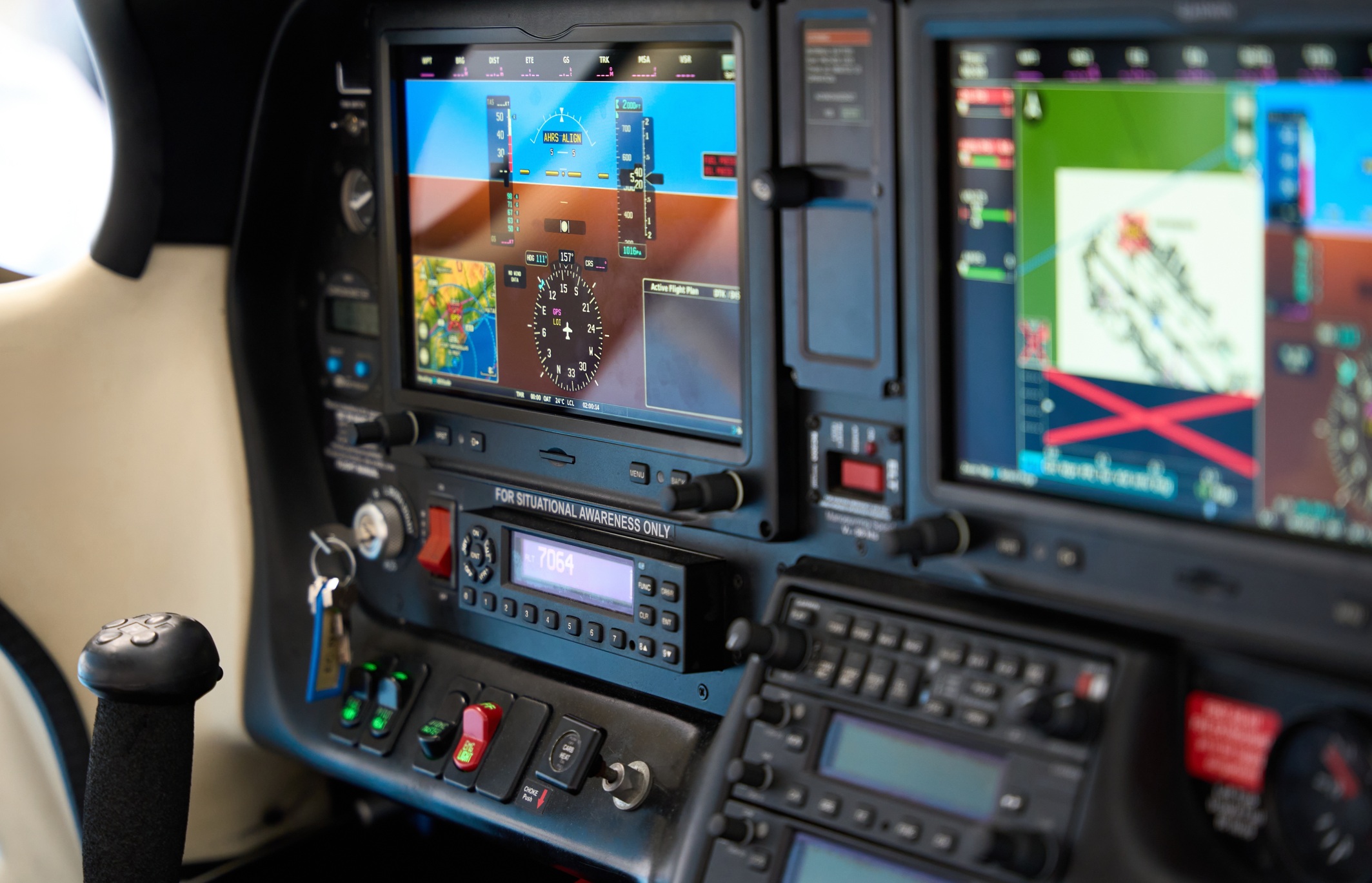 Flight Simulator Initiative — cockpit avionics and instrument panel display